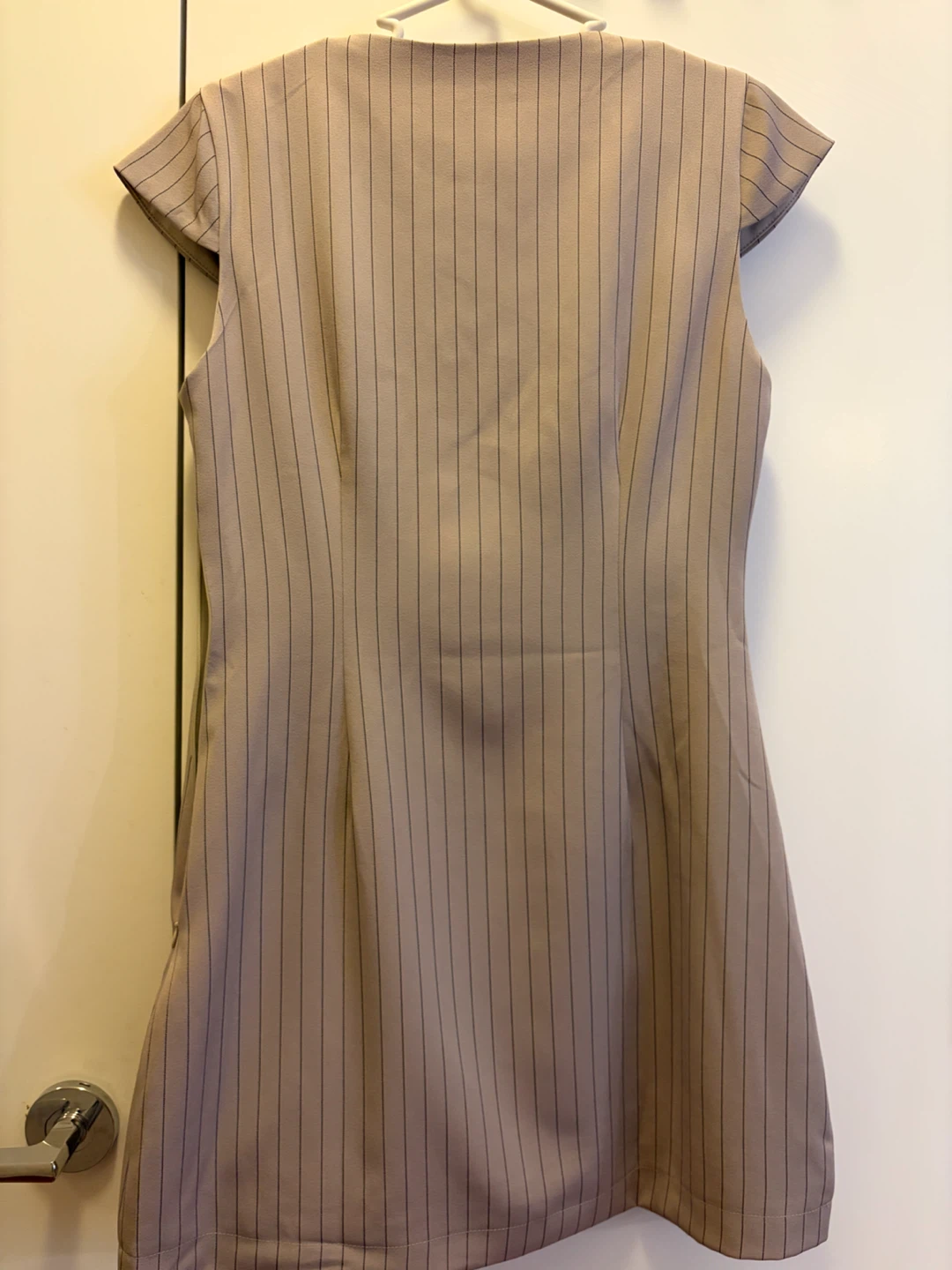 Pinstripe Sheath Dress woman clothings - photo 2