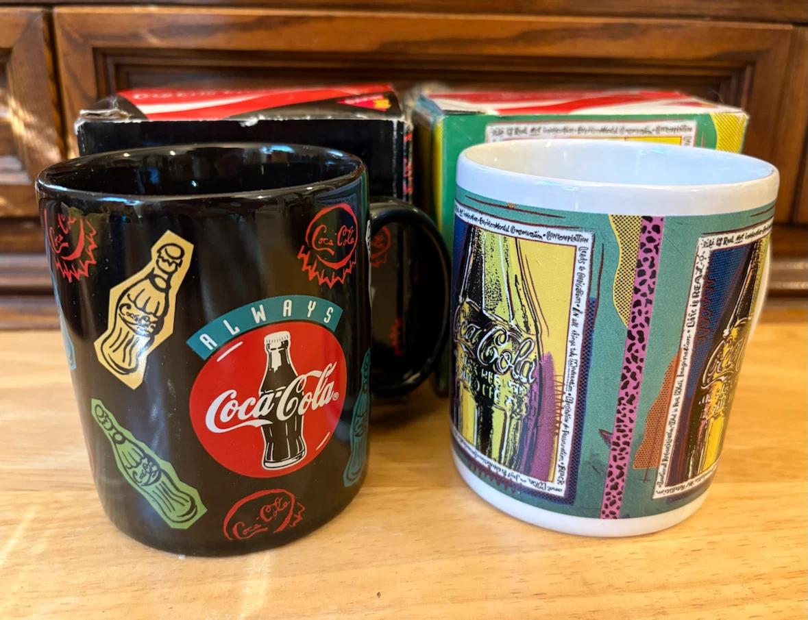 ✨✨Coca-Cola Mugs (2) - 12 oz