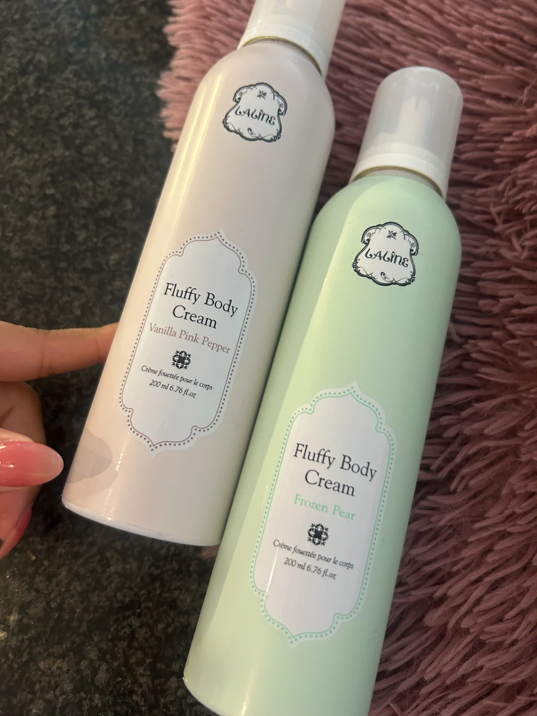 Laline Fluffy Body Cream - Vanilla Pink Pepper & Frozen Pear