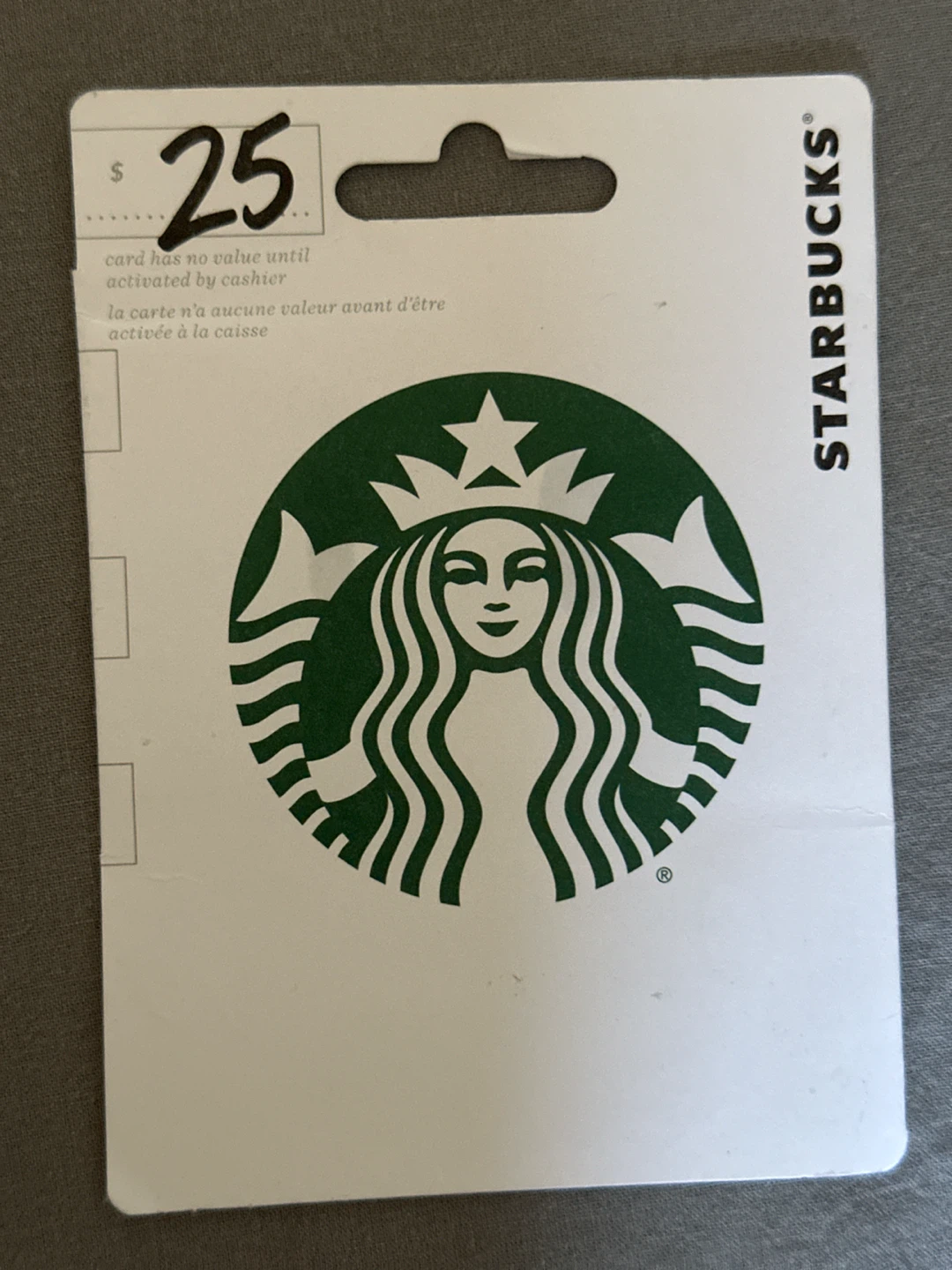 Starbucks $25 Gift Card