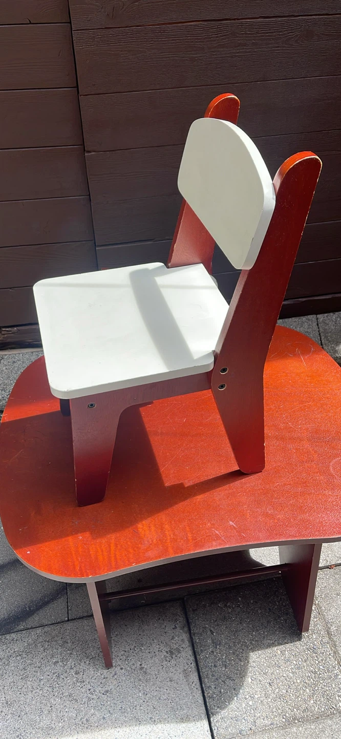 Kids Wooden Table and Chair Set