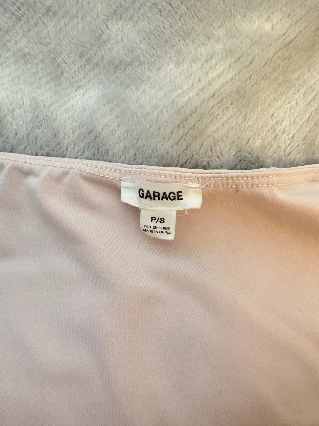 GARAGE Pink Ruched Long Sleeve Top - photo 2