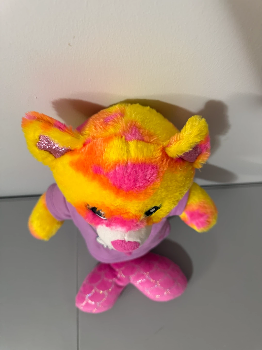 Build-A-Bear Enchanted Mer-Cat Plush Bear Narwhal Shirt 2021 - photo 4