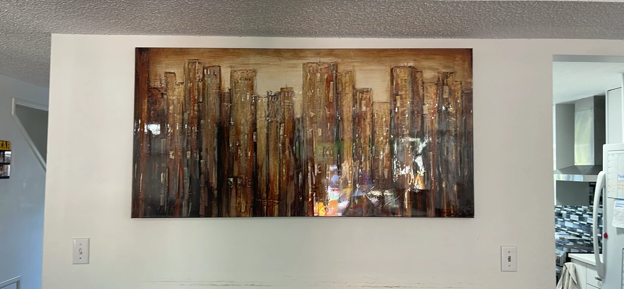 Cityscape Wall Art Painting