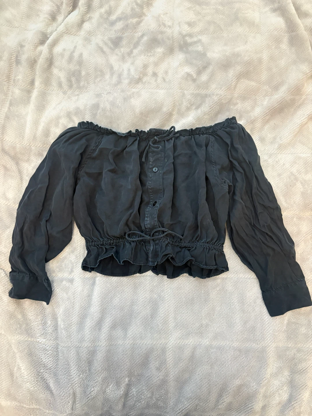 ZARA Off-the-Shoulder Blouse