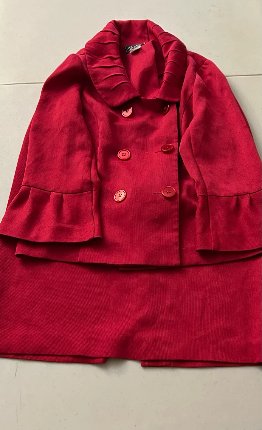 Sweet Suit Red Skirt Power Suit - photo 2