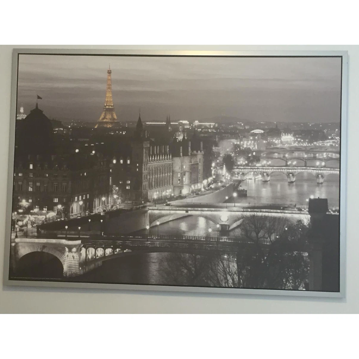 Paris Cityscape Framed Art (IKEA)