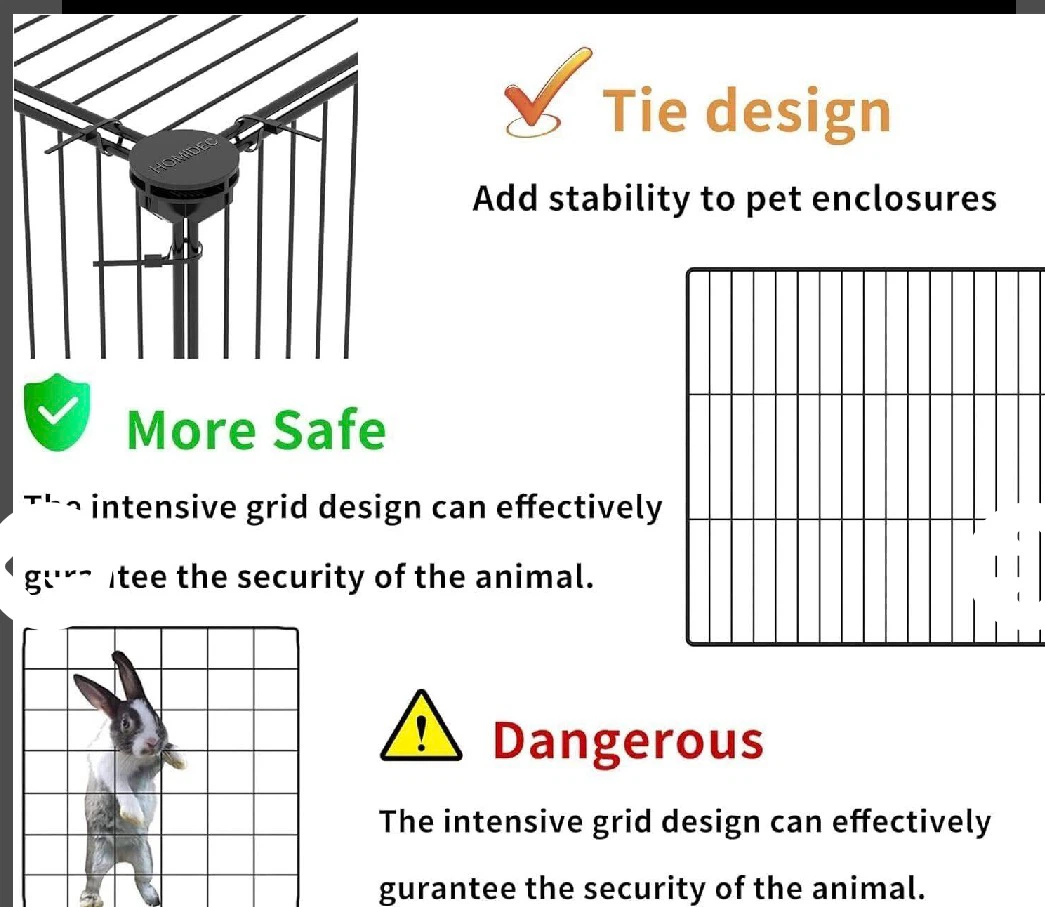 Pet Playpen - Modular Wire Dog/Cat/Rabbit Enclosure - photo 4