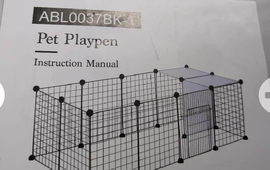 Pet Playpen - Modular Wire Dog/Cat/Rabbit Enclosure - photo 5