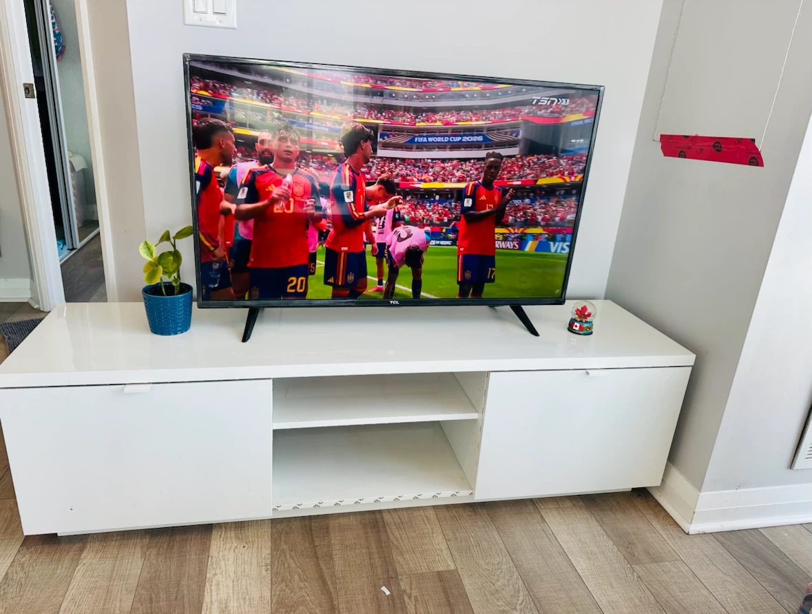 TV Stand ( IKEA Byas :White)