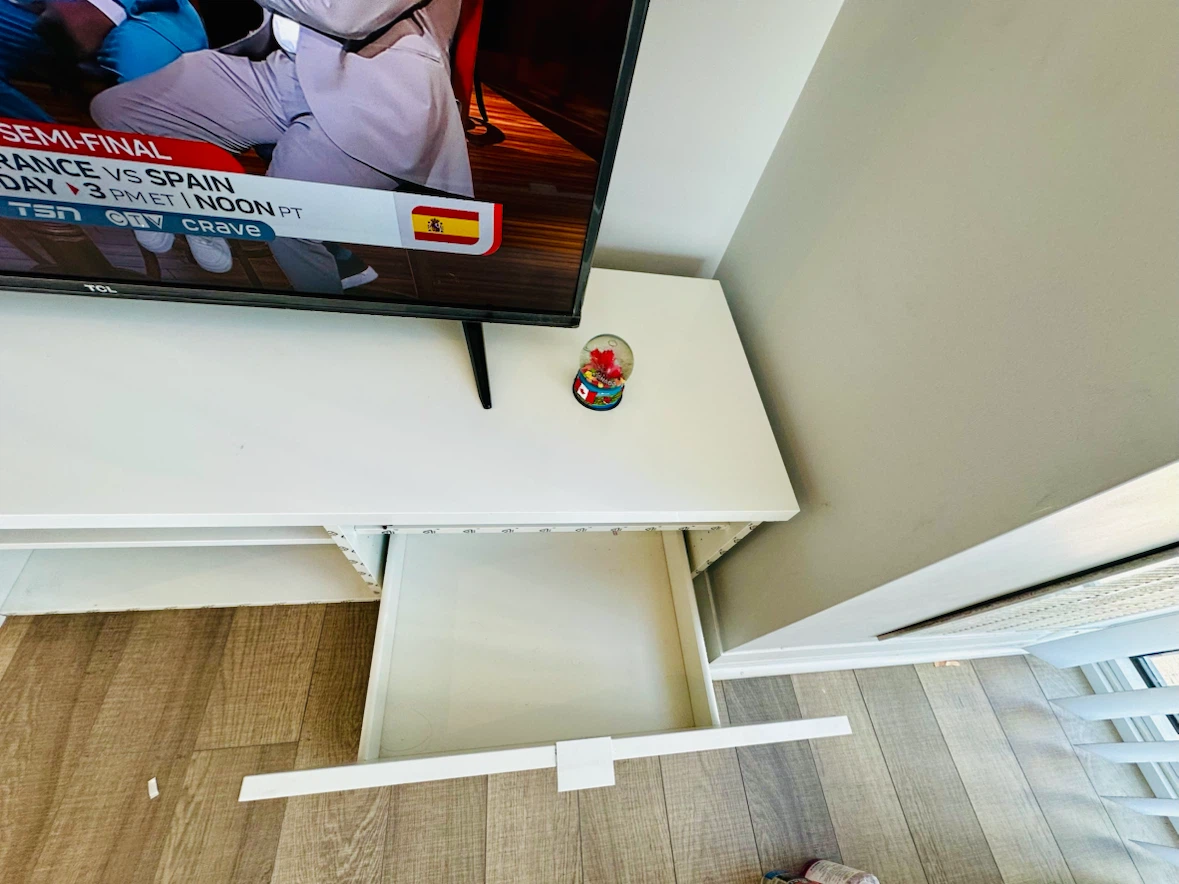 TV Stand ( IKEA Byas :White) - photo 2
