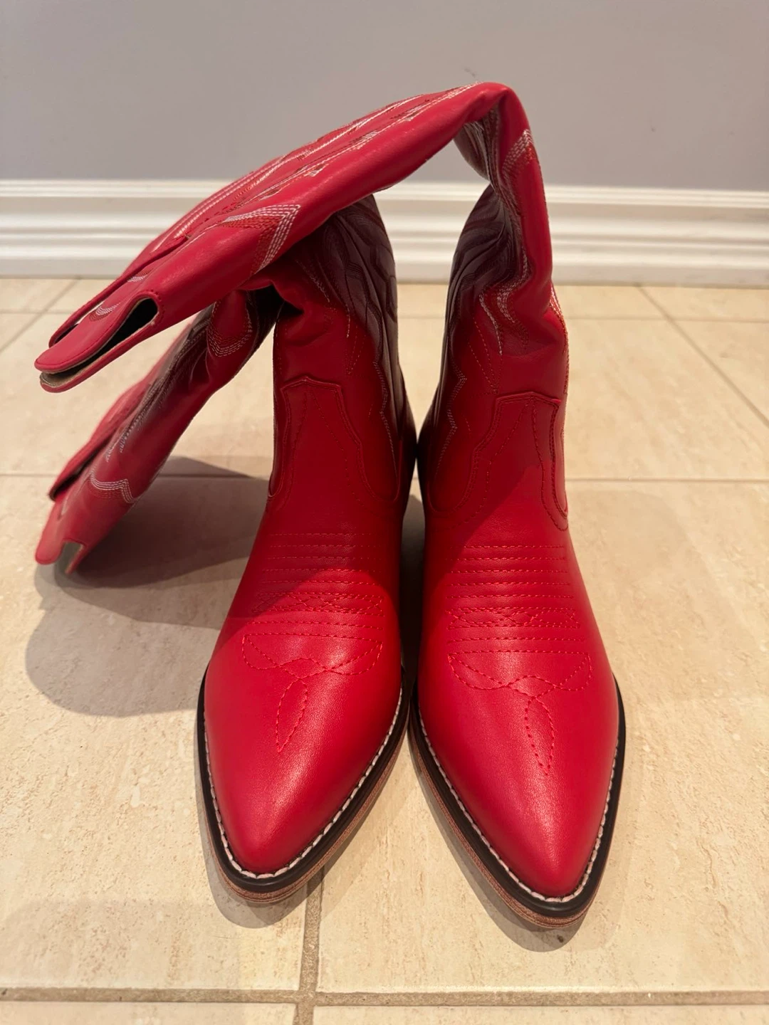 Red Cowboy Boots