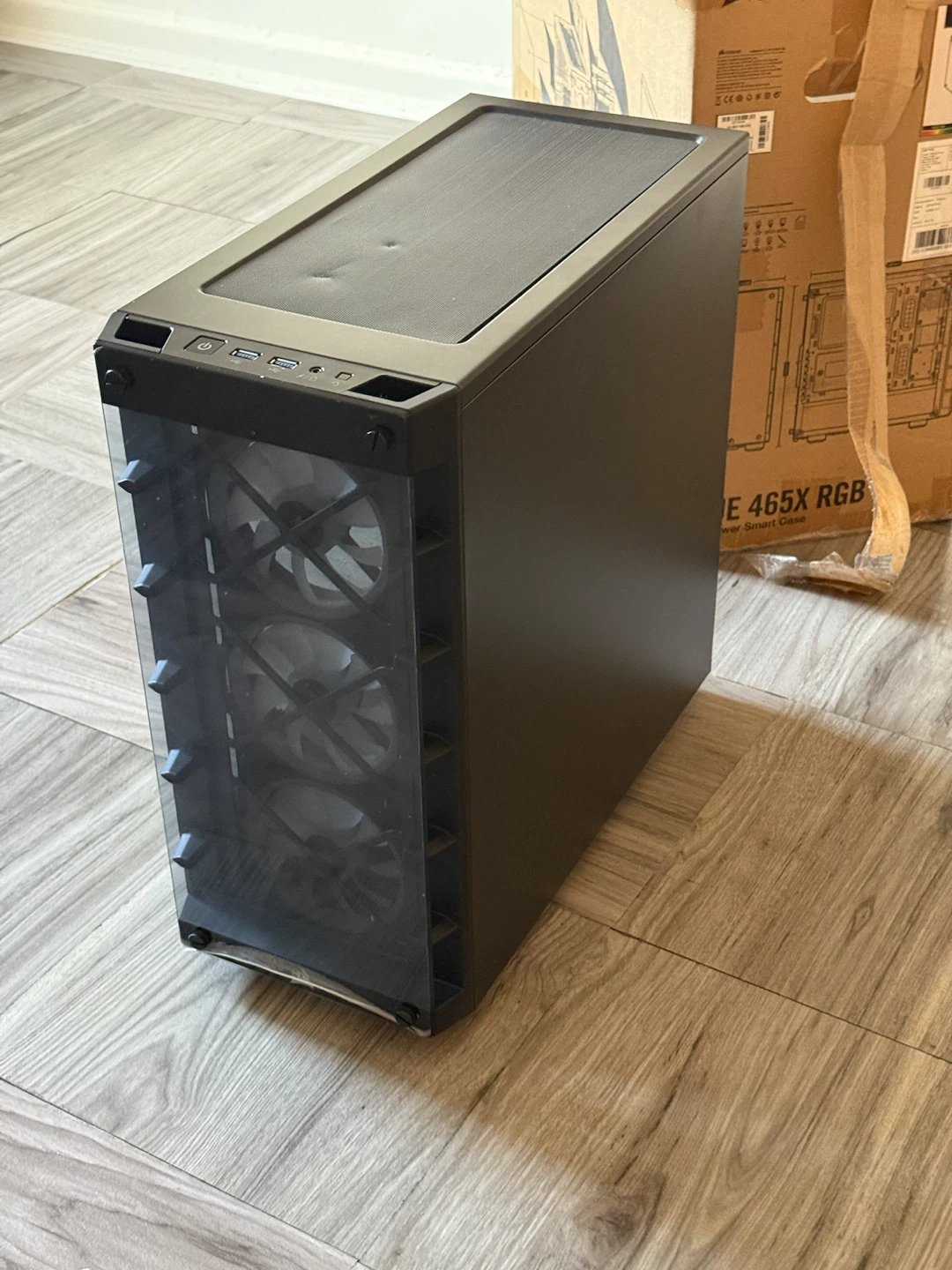 Corsair iCUE 465X RGB Mid-Tower ATX Computer Case - photo 5