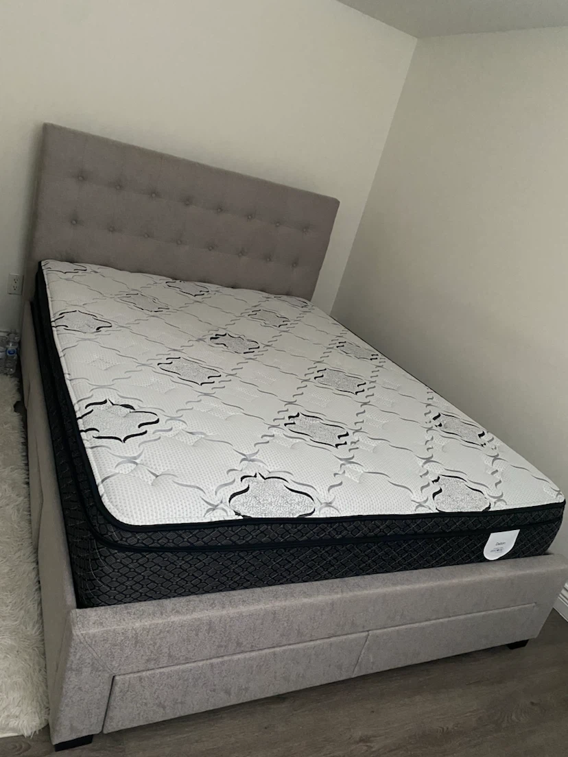 Queen Storage Bed Frame with Dalton XFirm Mattress