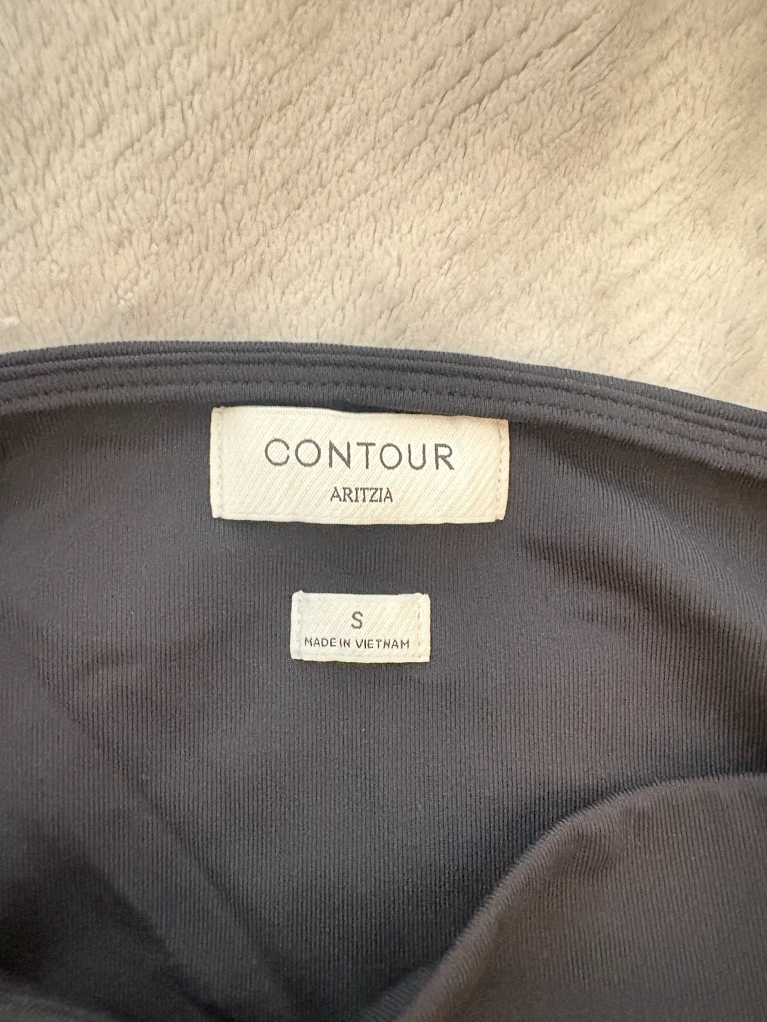 ARITZIA Contour Black Square Neck Bodysuit - photo 2