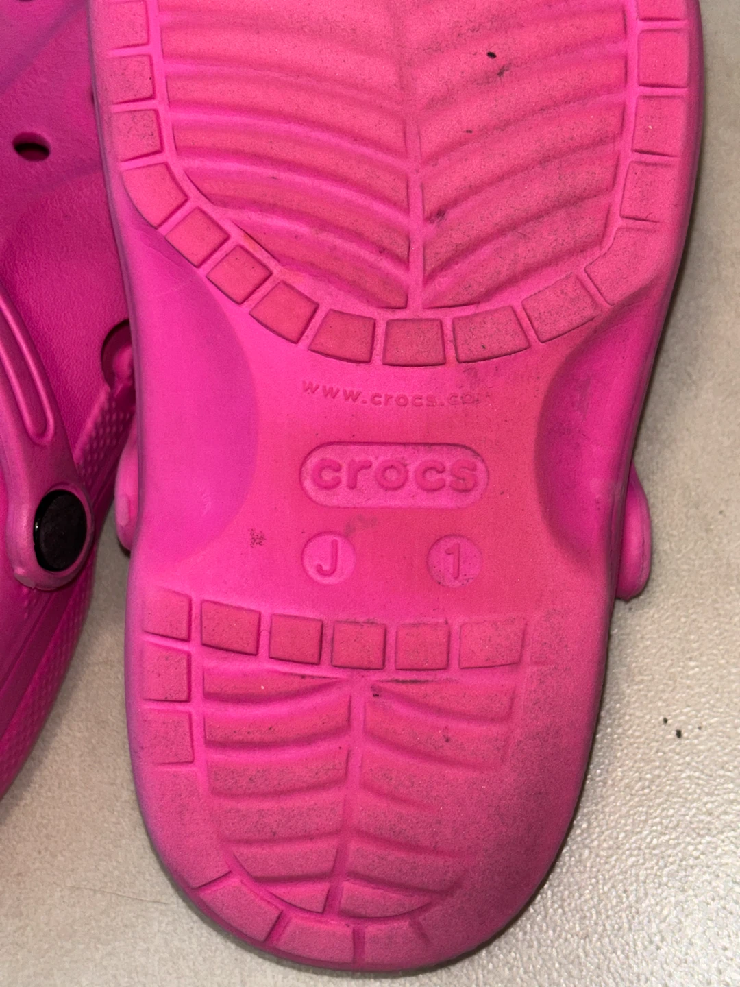 Pink Crocs Comfort Clogs, Kids Size 1 - photo 5