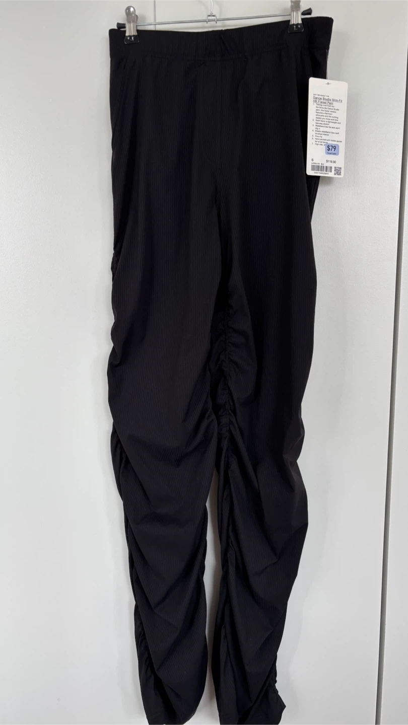 Lululemon Dance Studio Slim-Fit HR Flared Pants Black Size S - photo 2