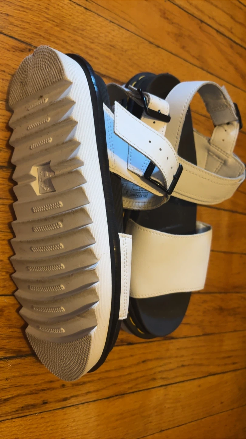 Dr. Martens White Platform Sandals - photo 3