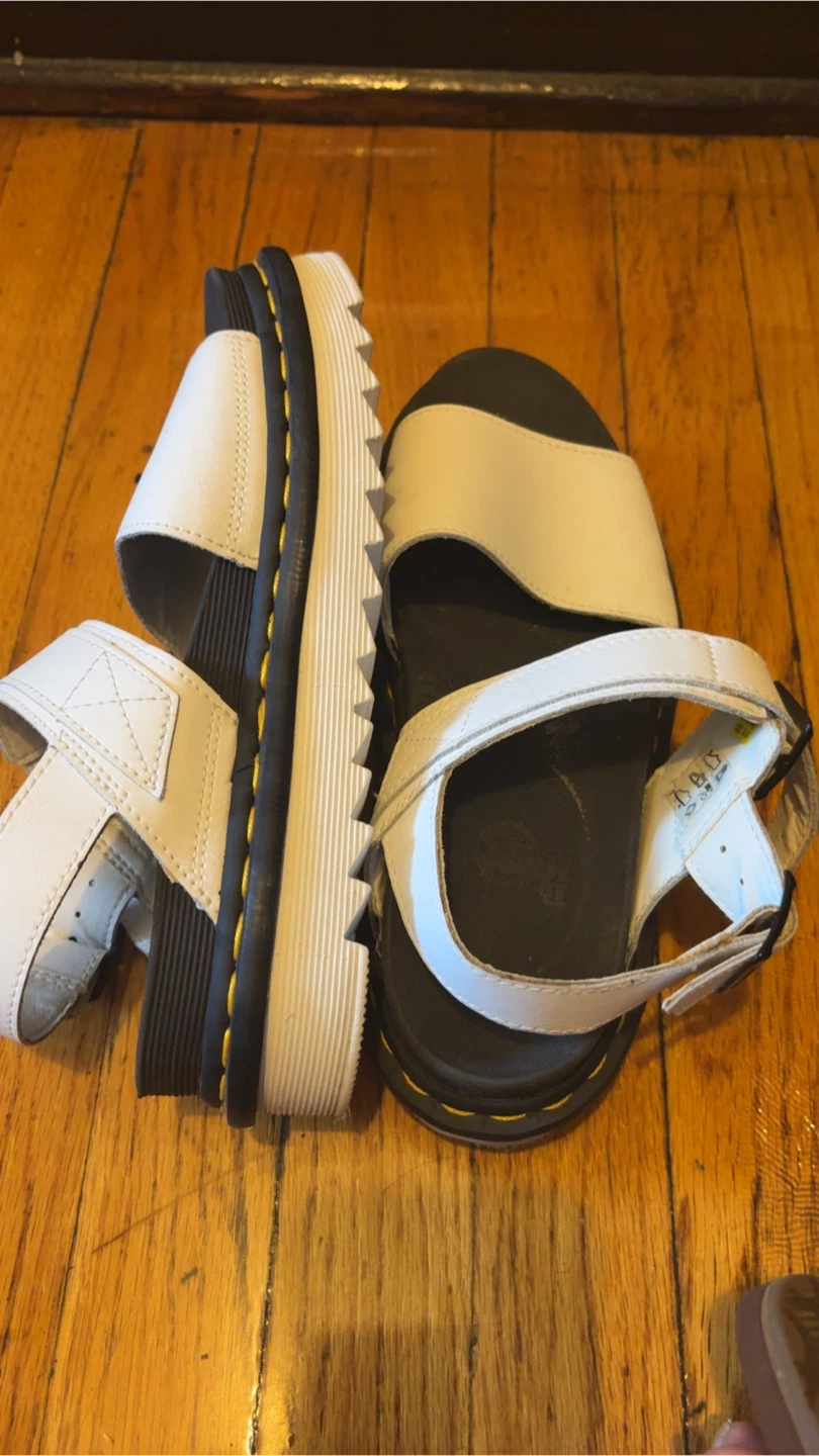 Dr. Martens White Platform Sandals - photo 5