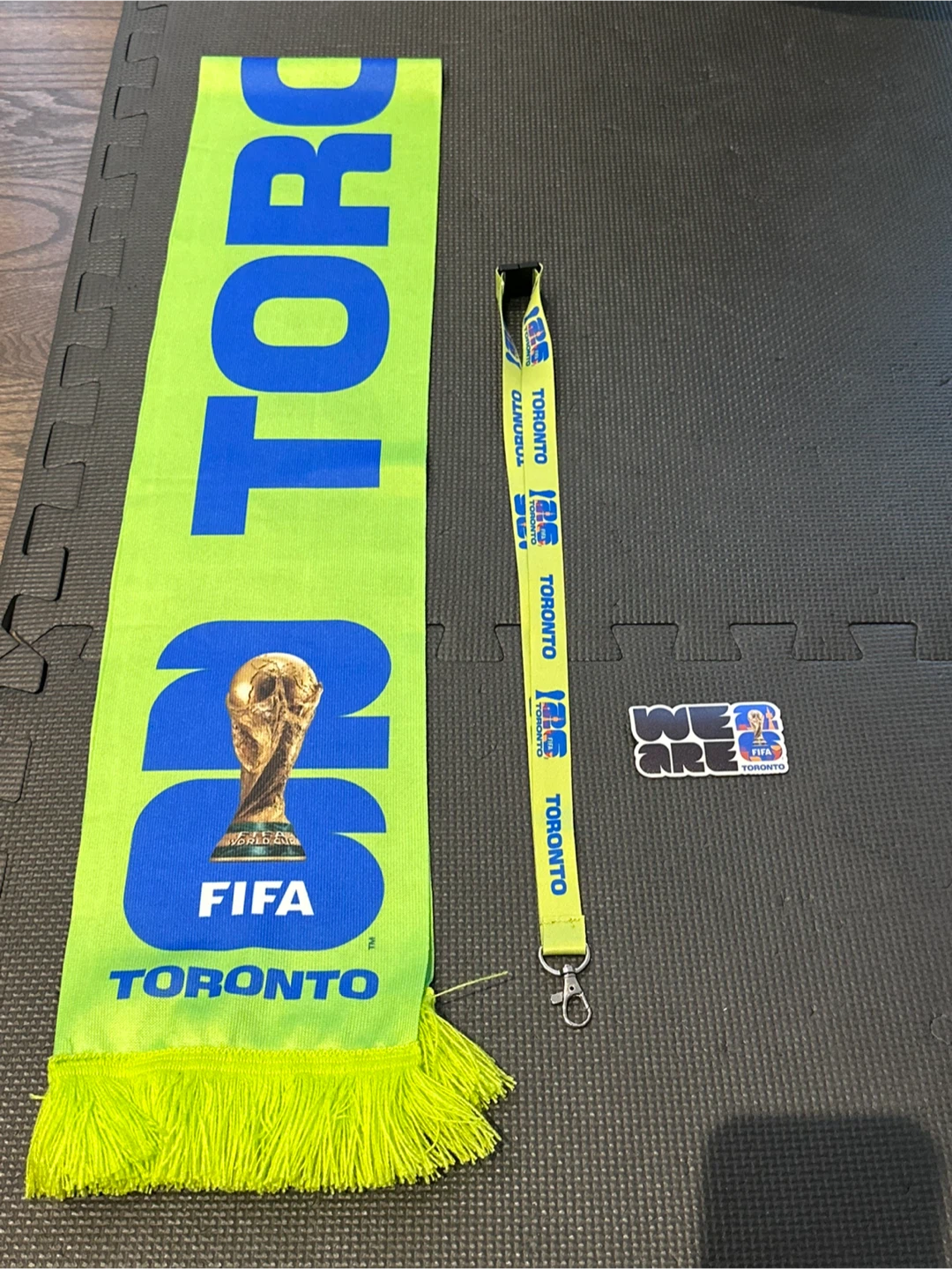 FIFA World Cup 2026 Toronto Scarf, Lanyard & Magnet