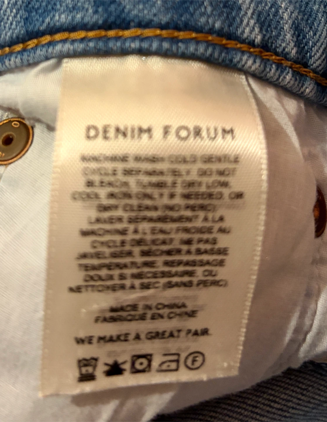 Denim Forum The Arlo High Rise Straight Jeans - photo 3