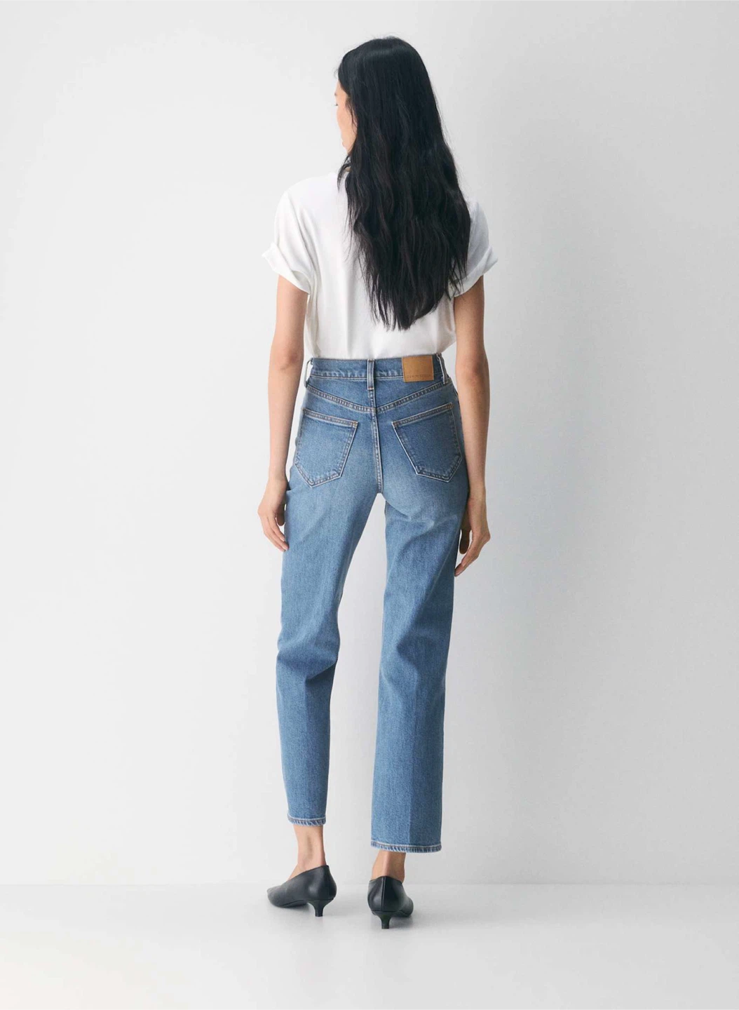 Denim Forum The Arlo High Rise Straight Jeans - photo 5