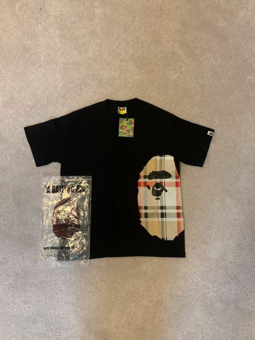 A Bathing Ape BAPE Black T-Shirt
