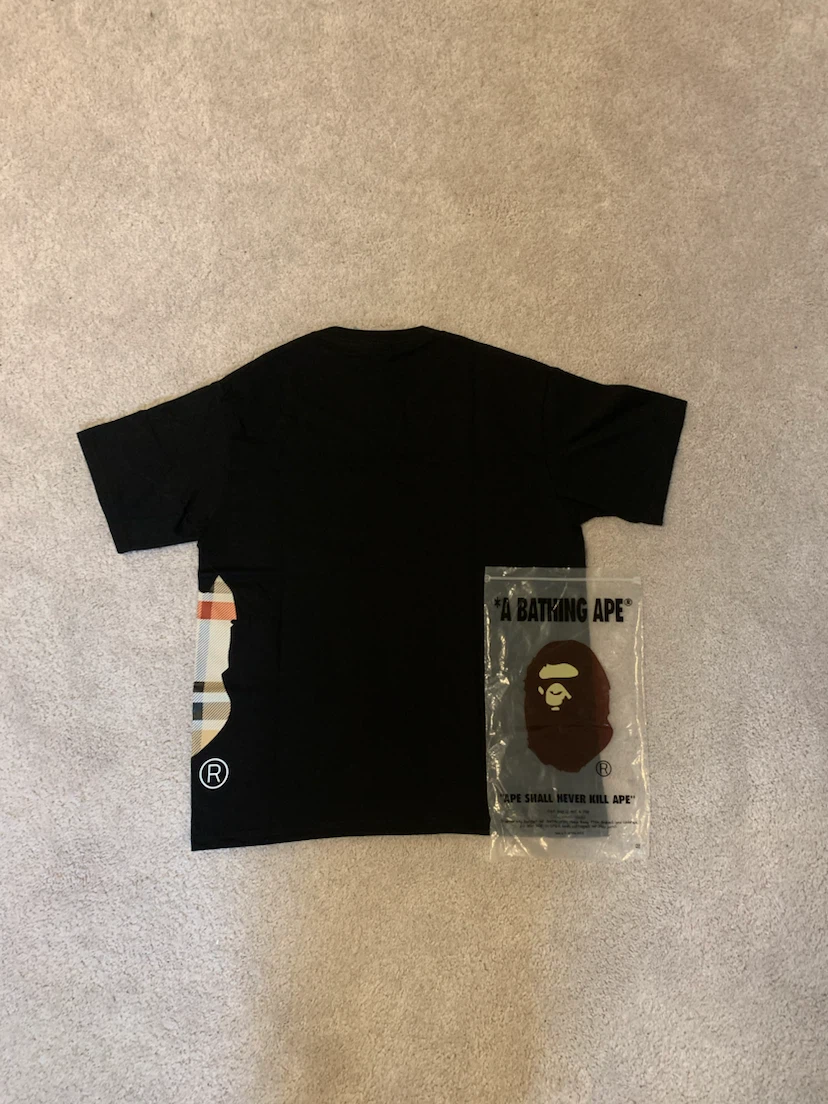 A Bathing Ape BAPE Black T-Shirt - photo 2