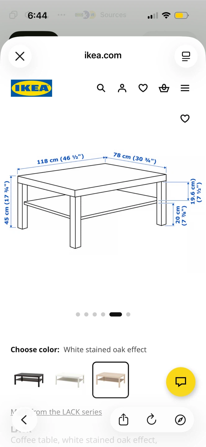 Coffee table, white oak - photo 4