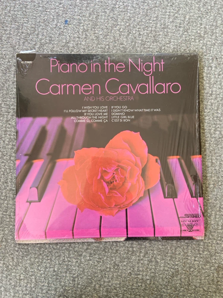 Carmen Cavallaro Piano in the Night Vinyl Record