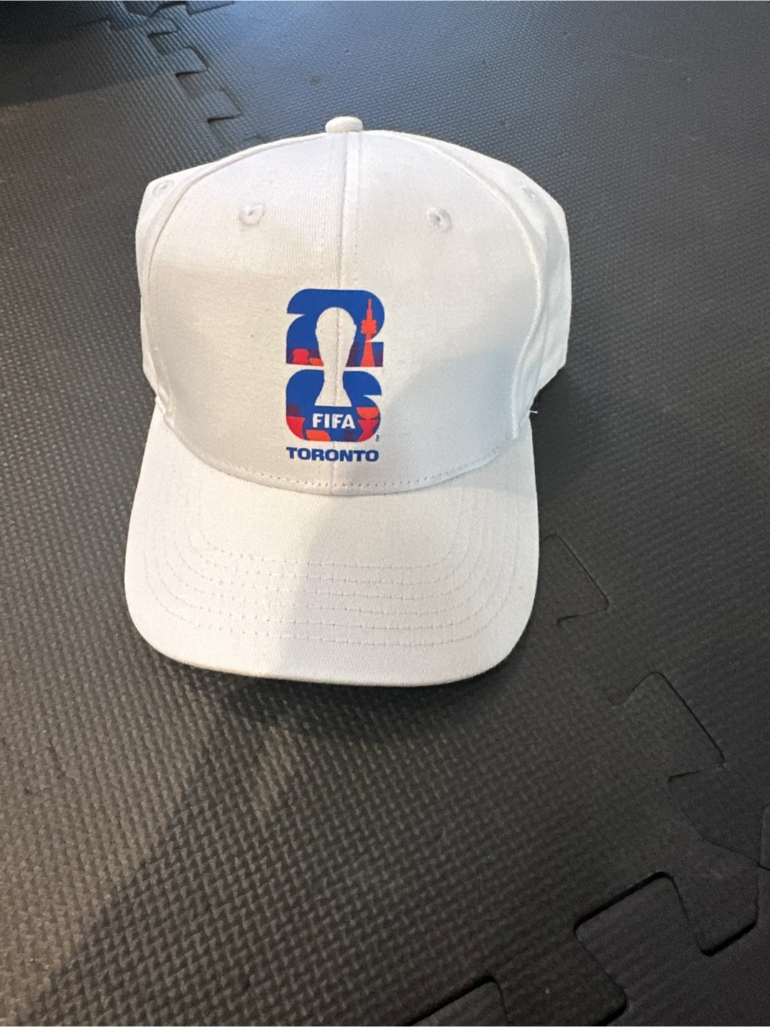 FIFA 2026 Toronto White Baseball Cap Hat & Magnet - photo 2