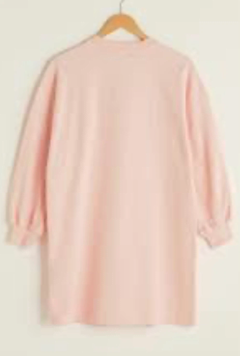 FEEFAN Pink Long Sleeve Sweatshirt