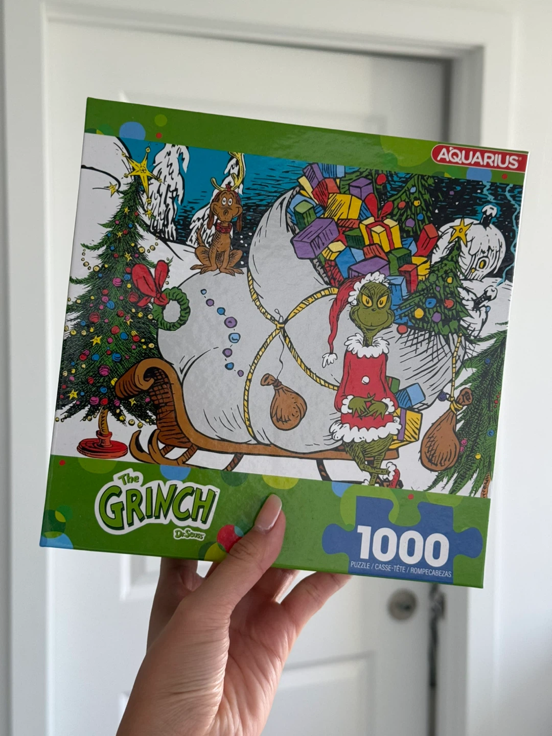 Aquarius The Grinch 1000 Piece Puzzle