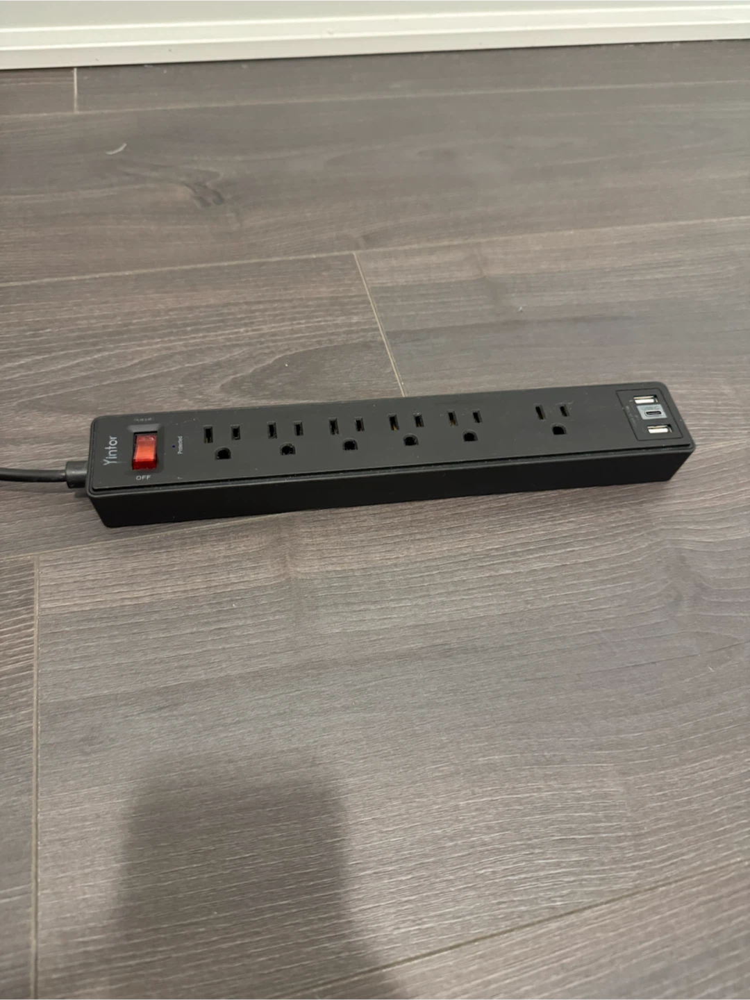 6-Outlet Surge Protector Power Strip with USB Charging Ports