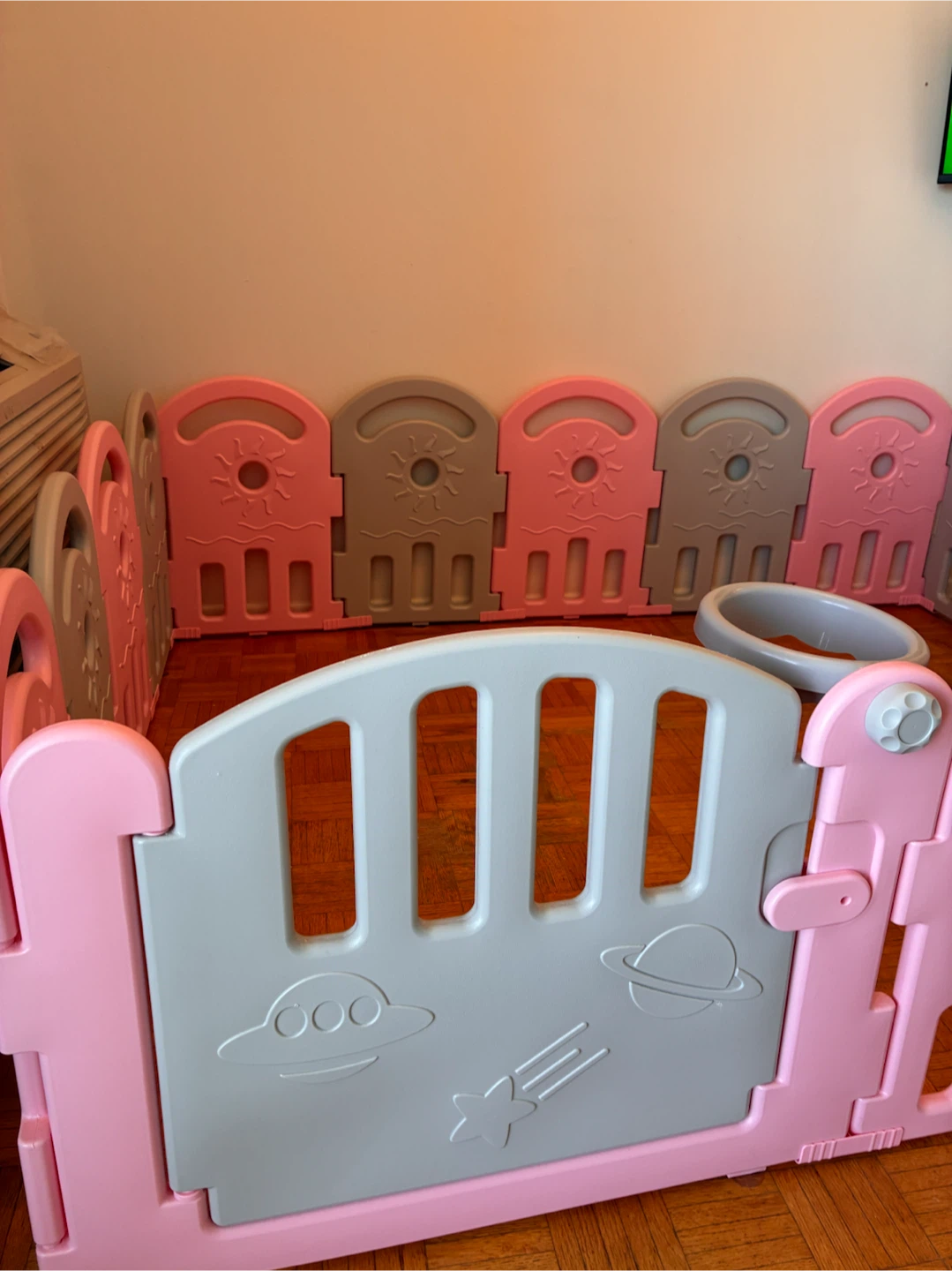 Pink and Grey Playyard - photo 2