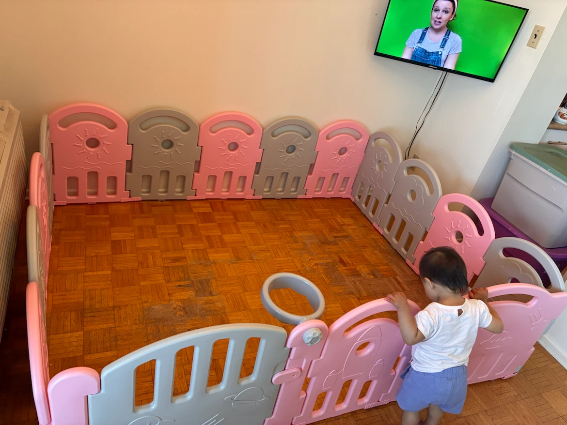 Pink and Grey Playyard - photo 3