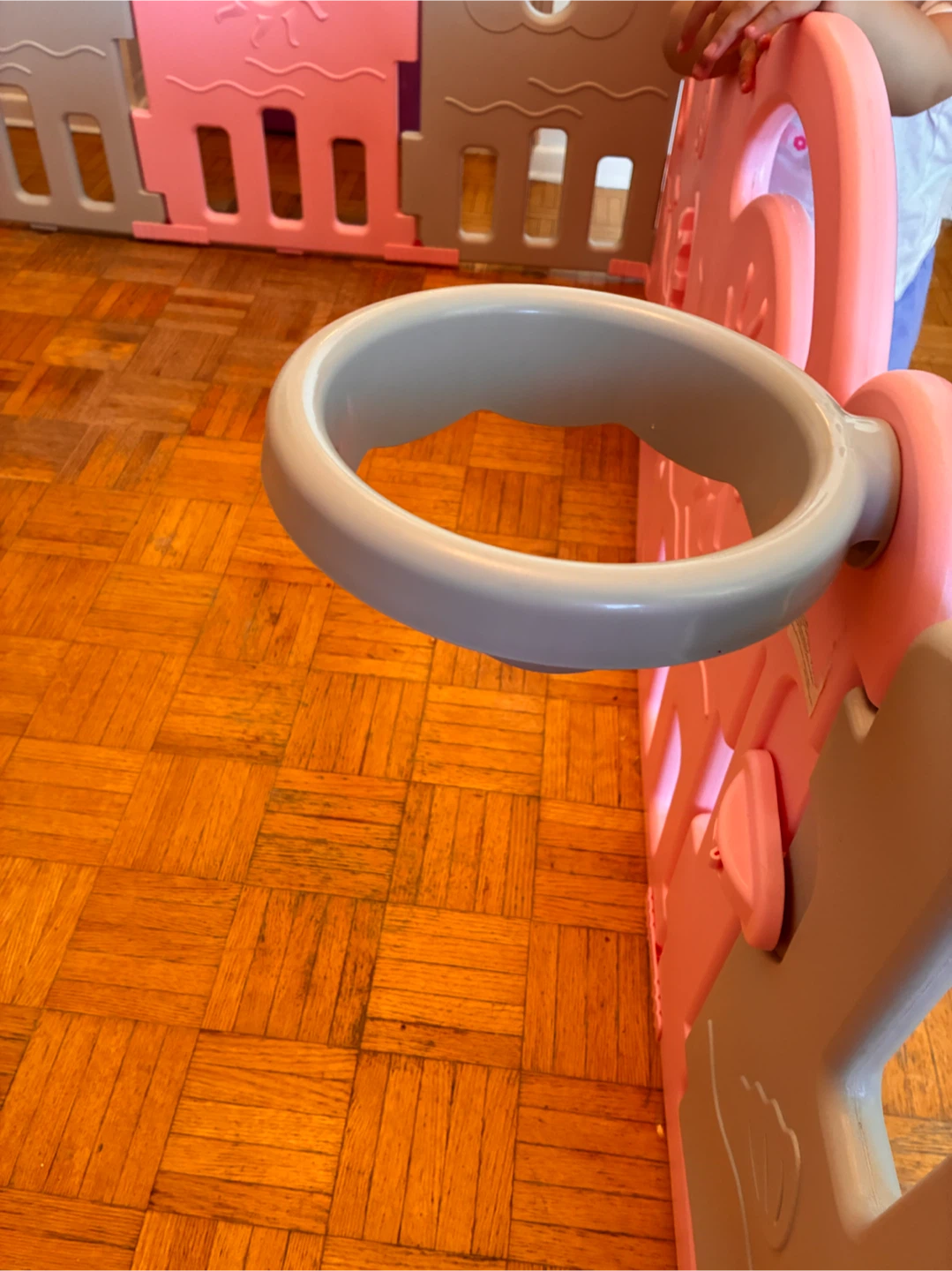Pink and Grey Playyard - photo 4