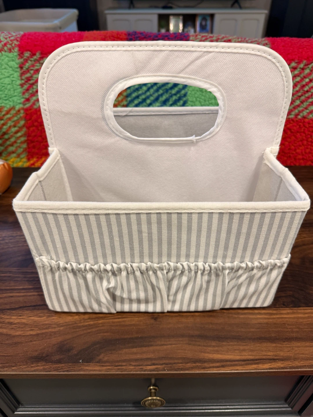 Fabric Storage Caddy with Handle