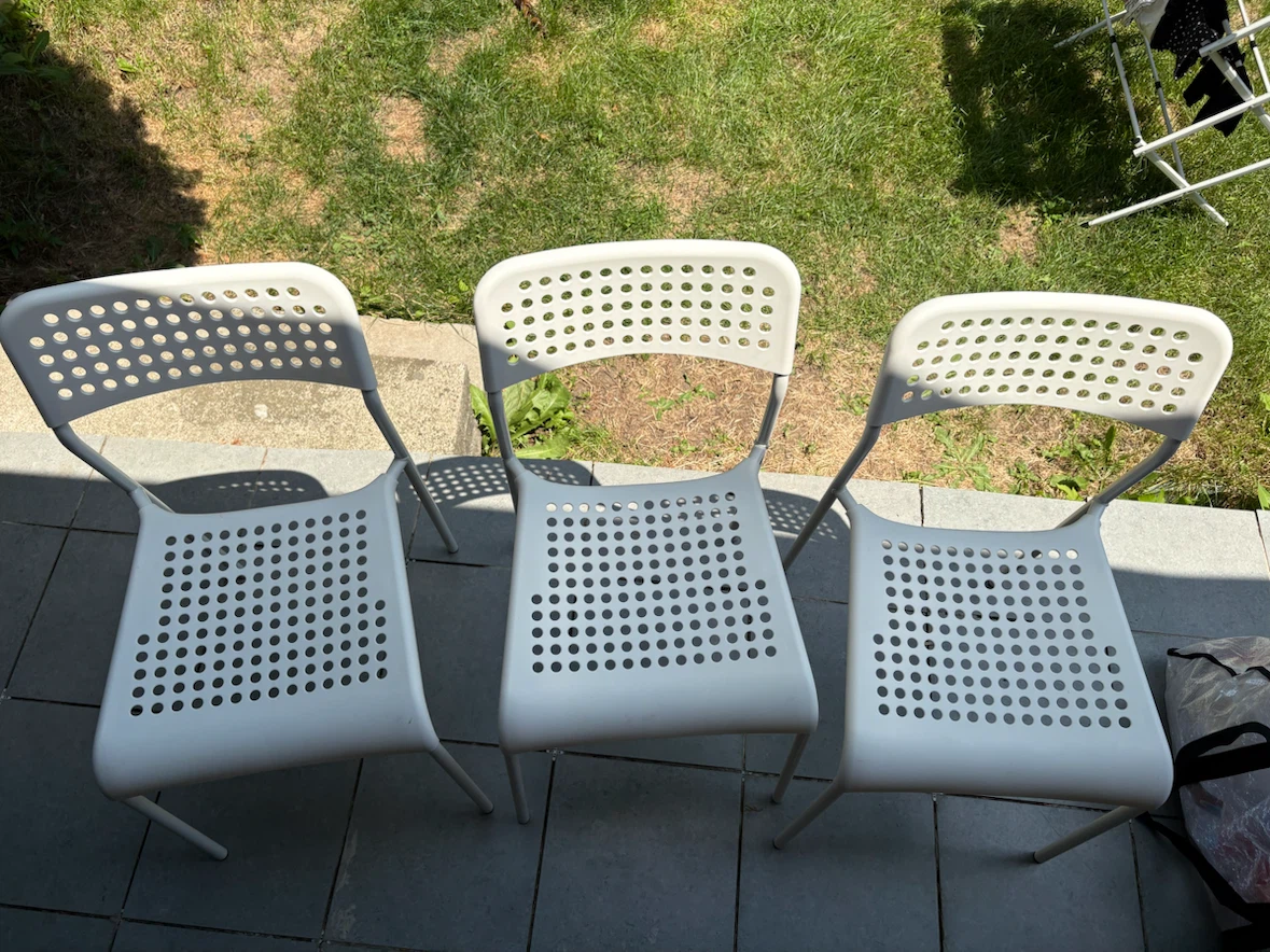 IKEA SANDSBERG 5 Dining Chairs – New - photo 2