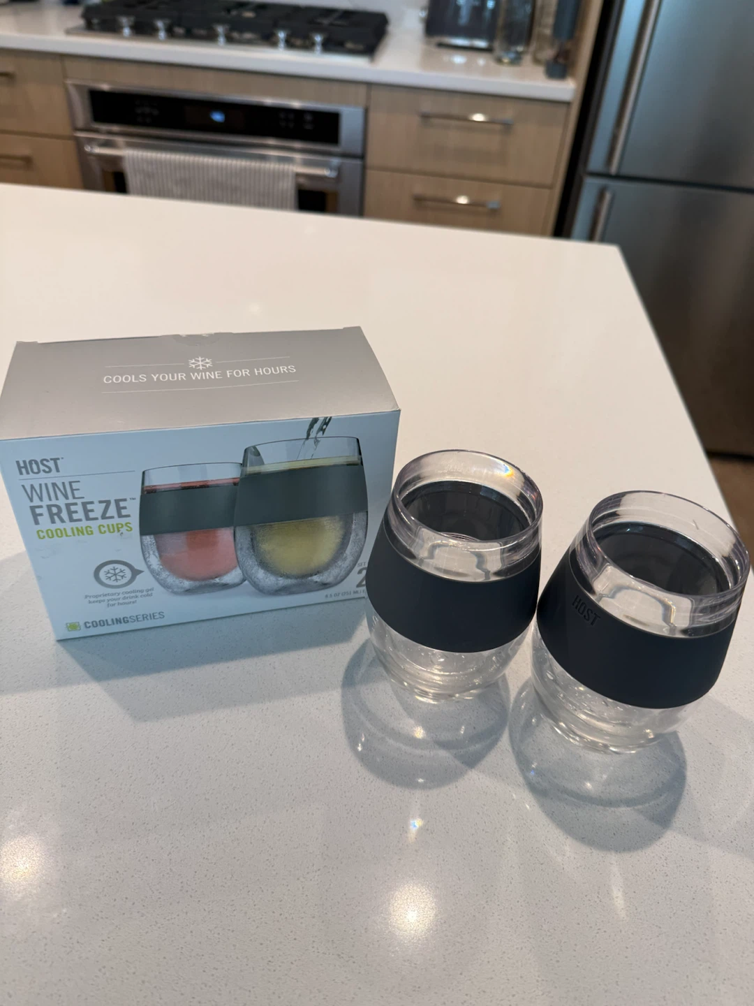 HOST Wine Freeze Cooling Cups - Set of 4 - photo 2