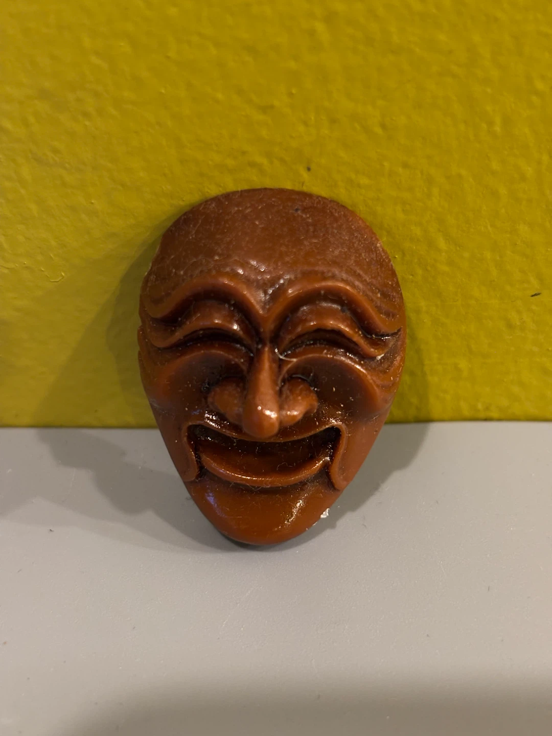 Set of 4 Wooden Face Magnets - photo 5