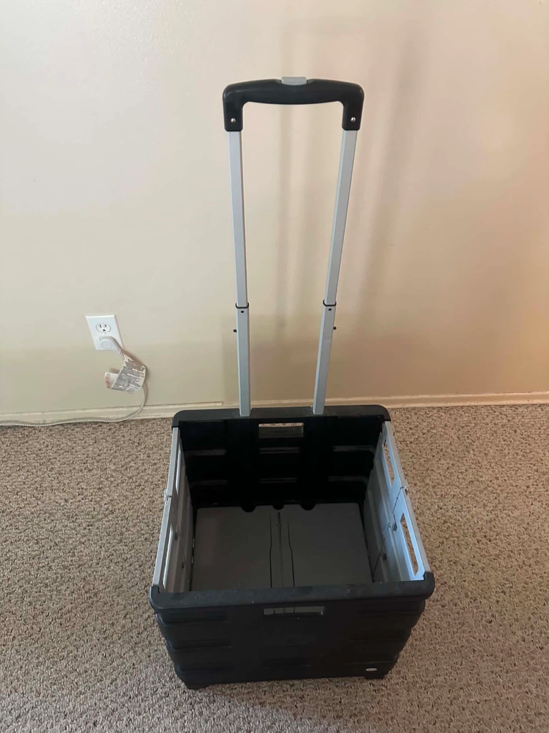 Folding Rolling Cart with Telescopic Handle - photo 2