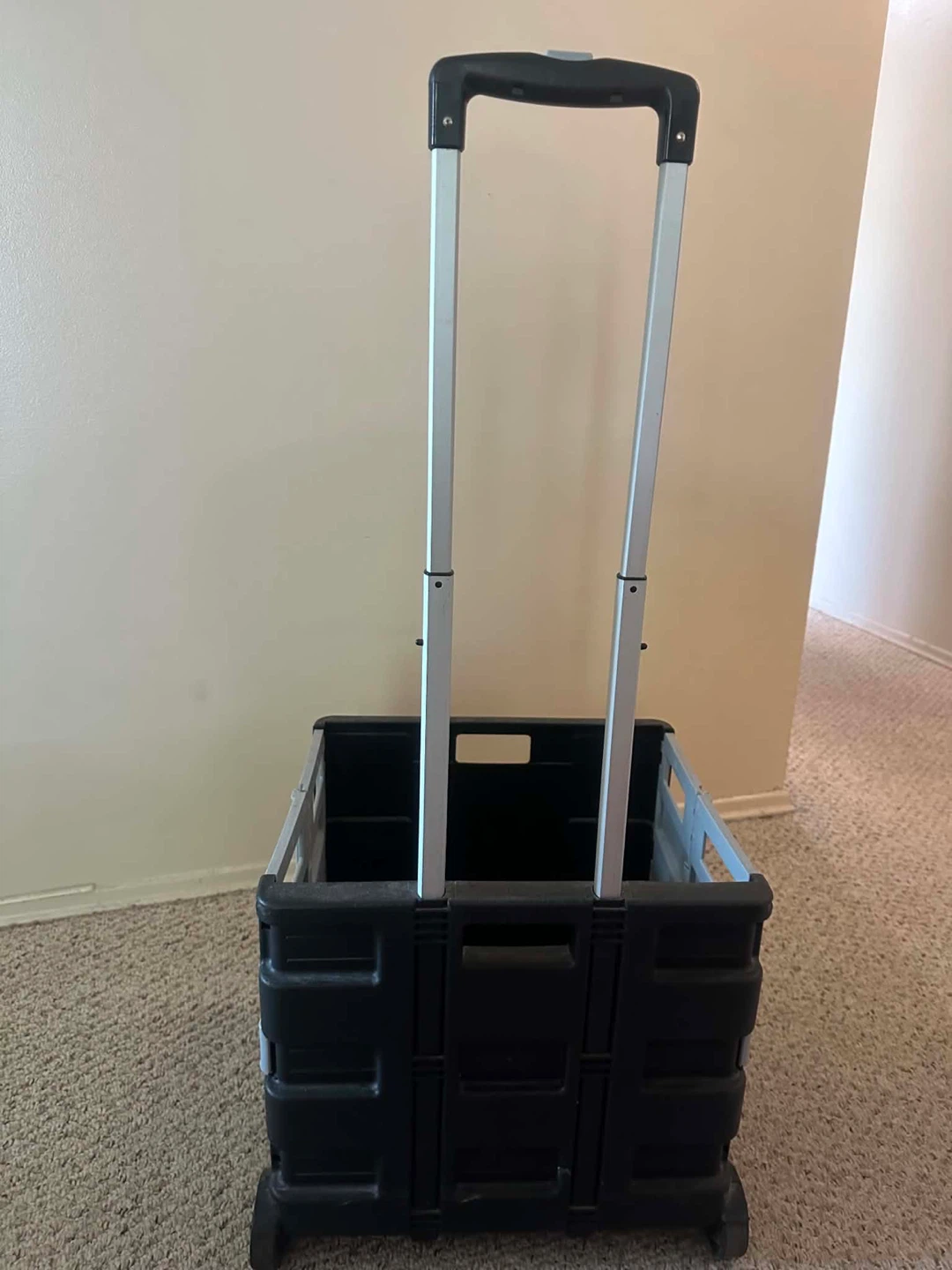 Folding Rolling Cart with Telescopic Handle - photo 4