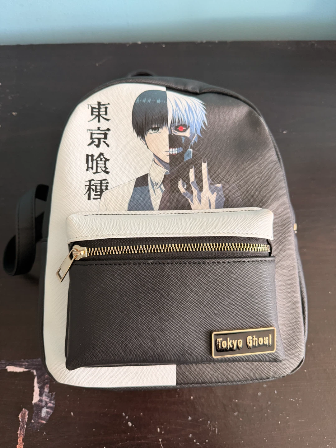 Tokyo Ghoul Mini Backpack with Charm