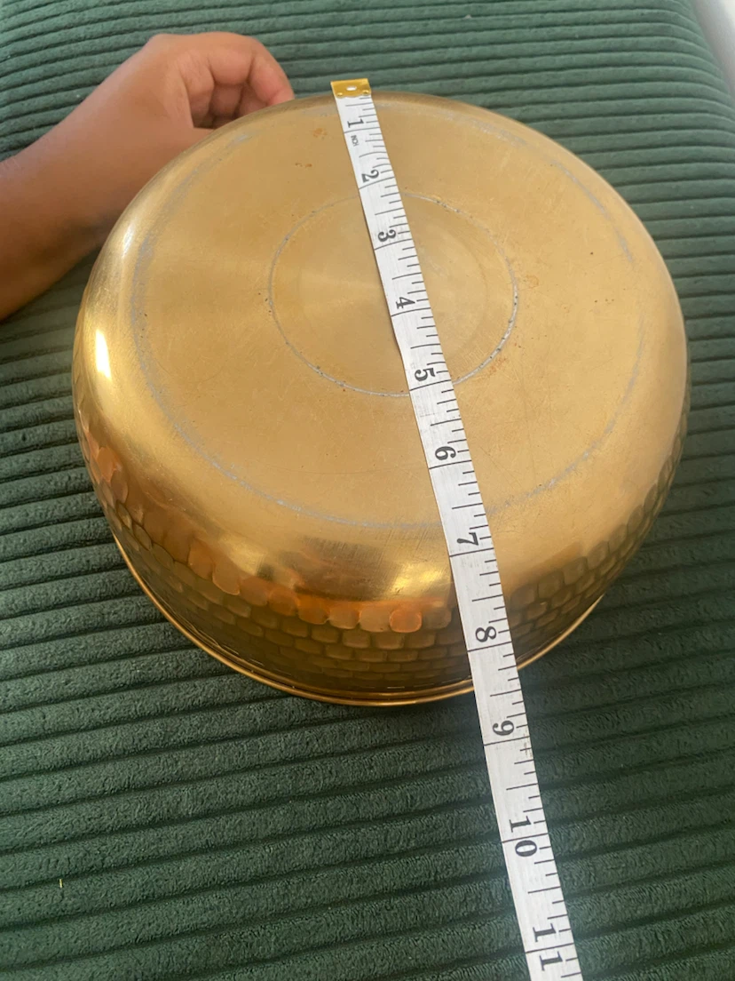 Brass Hammered Bowl Set - photo 5