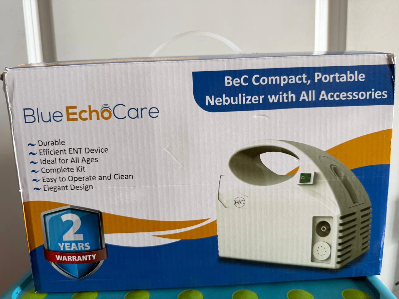Blue EchoCare BeC Compact Portable Nebulizer
