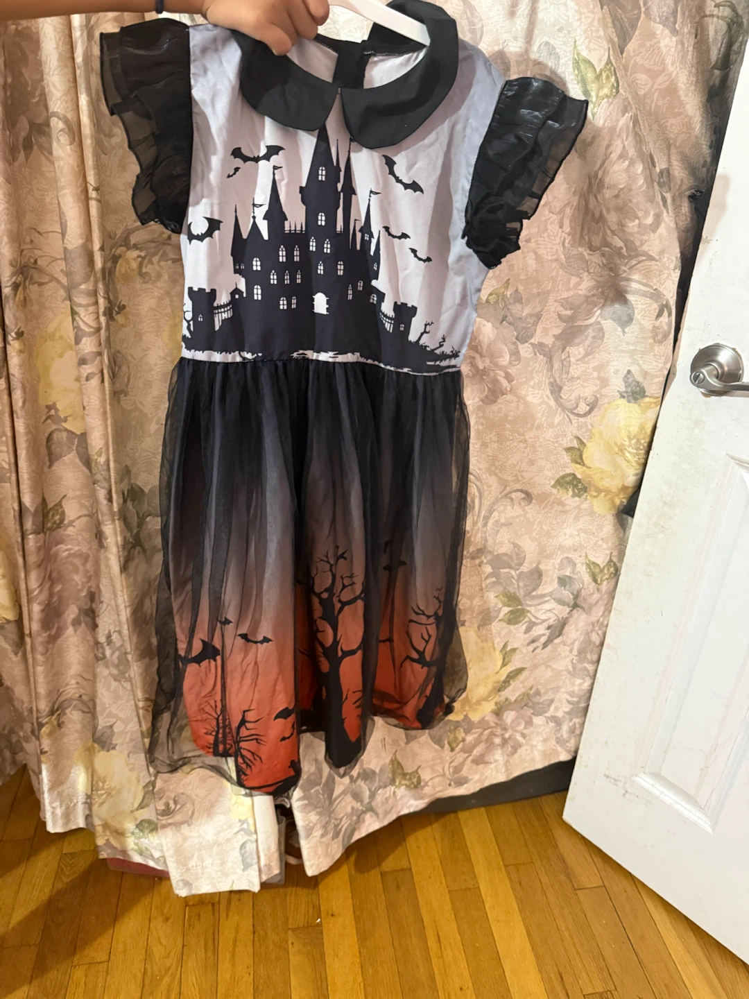 Halloween Castle & Bats Tulle Dress - photo 3