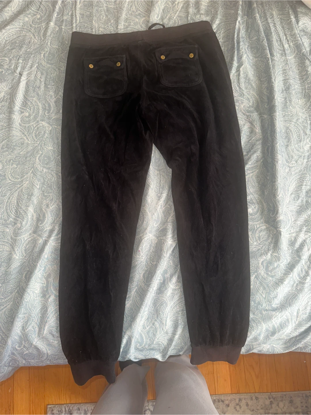 Vintage Juicy Couture Velour Tracksuit Set - Black - photo 2