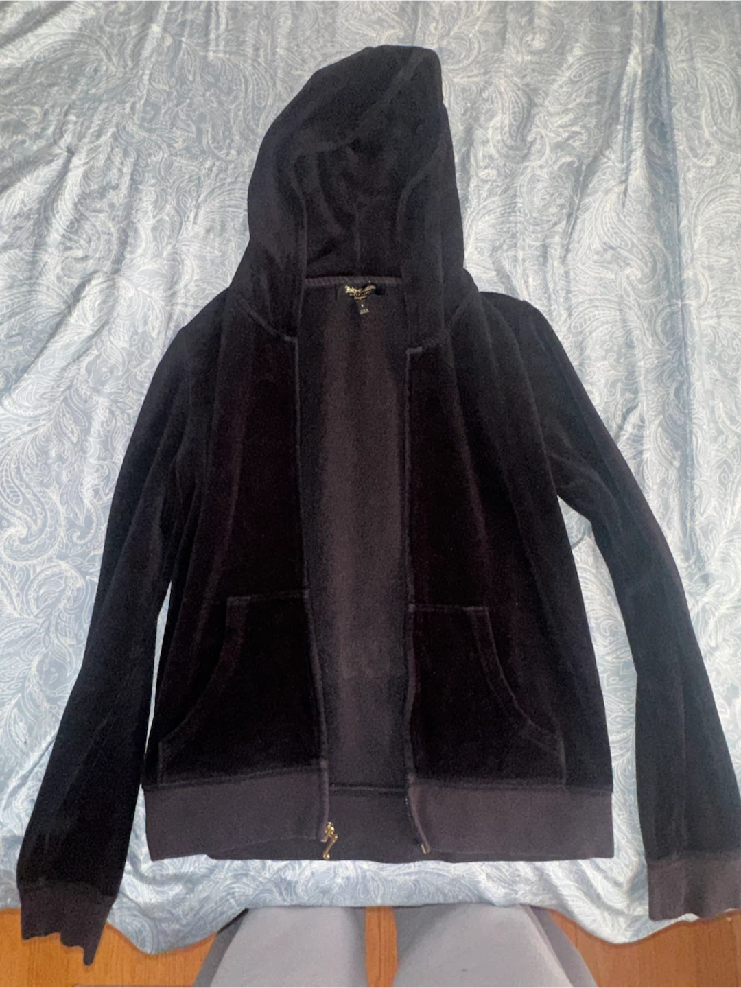 Vintage Juicy Couture Velour Tracksuit Set - Black - photo 3