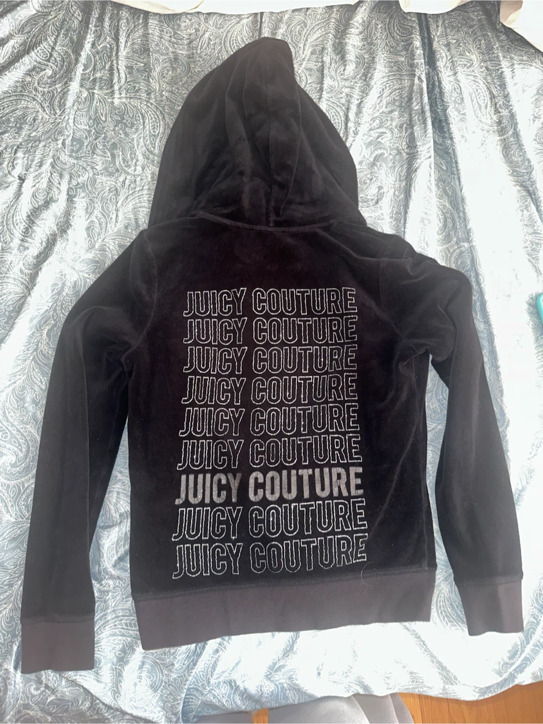 Vintage Juicy Couture Velour Tracksuit Set - Black - photo 4